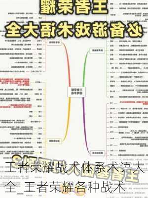 王者荣耀战术体系术语大全_王者荣耀各种战术