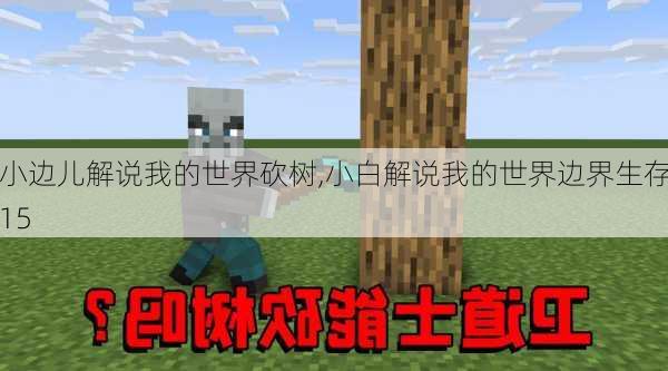 小边儿解说我的世界砍树,小白解说我的世界边界生存15