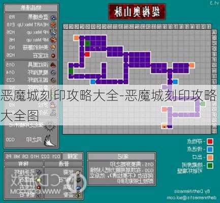 恶魔城刻印攻略大全-恶魔城刻印攻略大全图