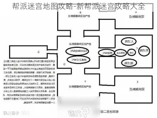 帮派迷宫地图攻略-新帮派迷宫攻略大全