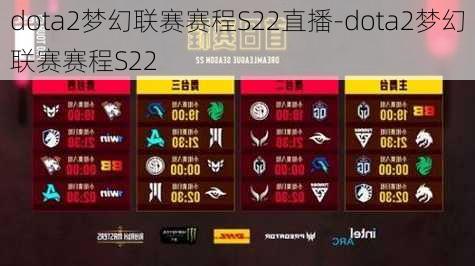 dota2梦幻联赛赛程S22直播-dota2梦幻联赛赛程S22