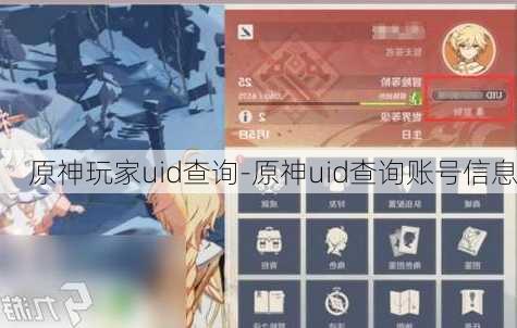 原神玩家uid查询-原神uid查询账号信息