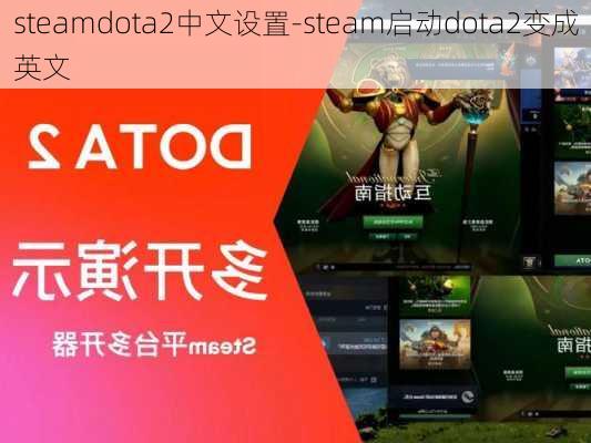 steamdota2中文设置-steam启动dota2变成英文